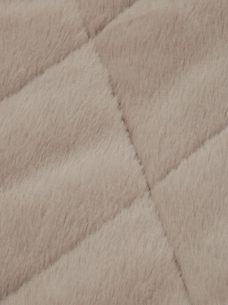 ファーキルトリバーシブルZIPブルゾン