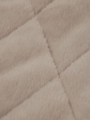 ファーキルトリバーシブルZIPブルゾン