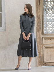 ルミナリー圧縮スムースワンピース