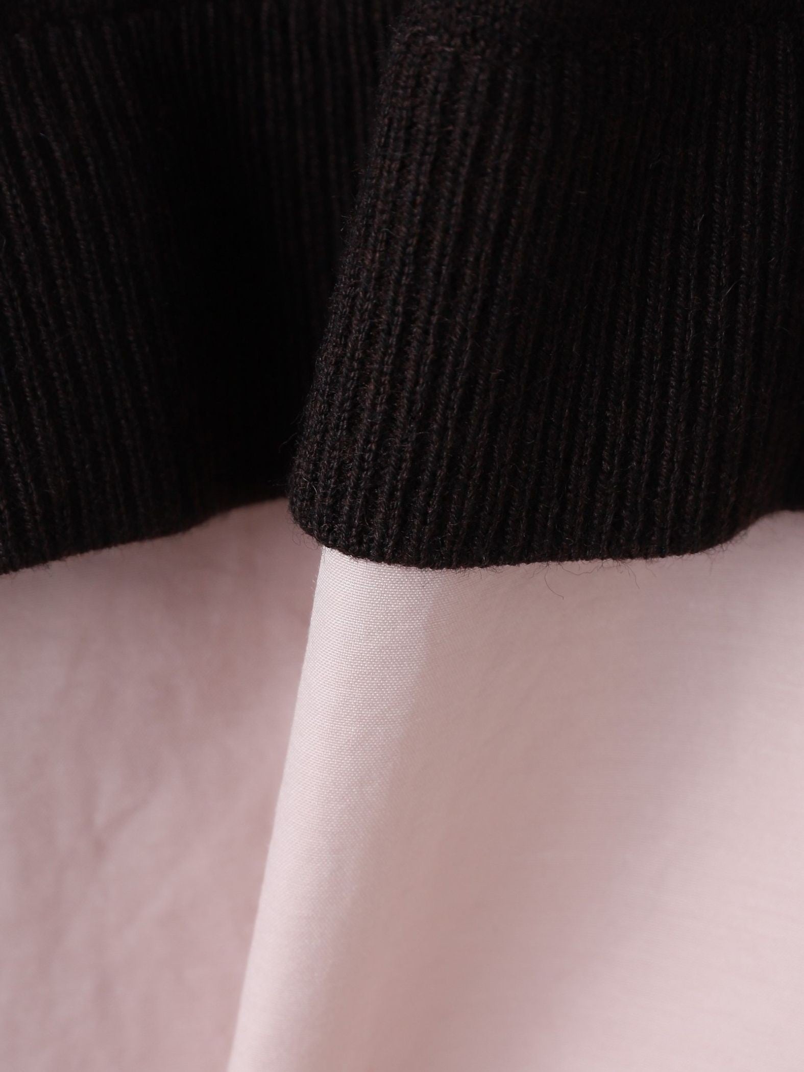 【WEB限定】シャツドッキングニット≪洗える≫