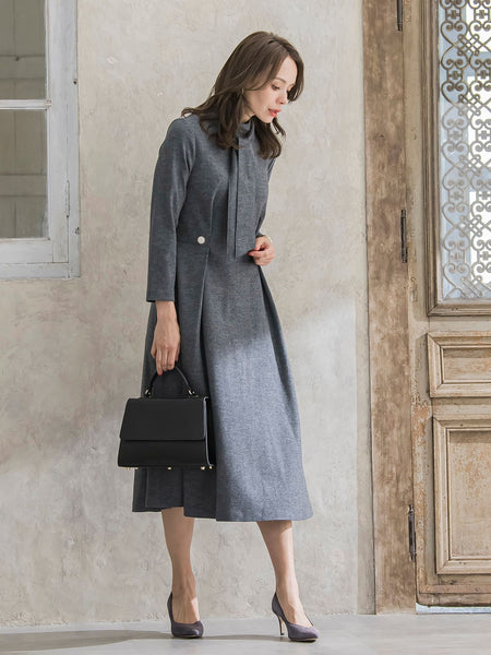 ルミナリー圧縮スムースワンピース