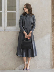 ルミナリー圧縮スムースワンピース