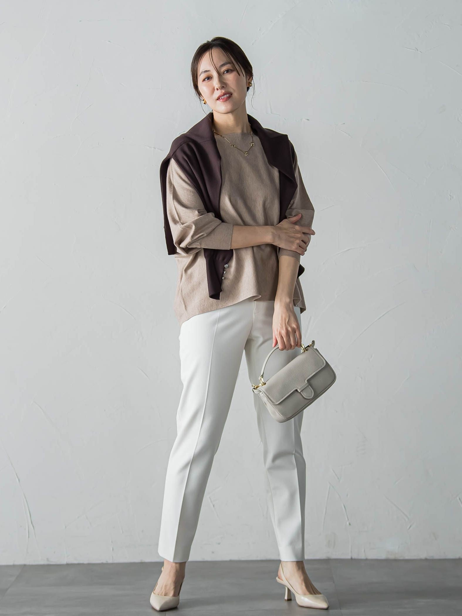 【WEB限定】エレカットドルマンニット