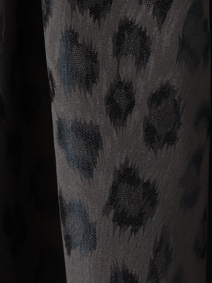 【WEB限定】レオパードジャガードスカート