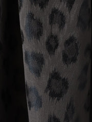 【WEB限定】レオパードジャガードスカート