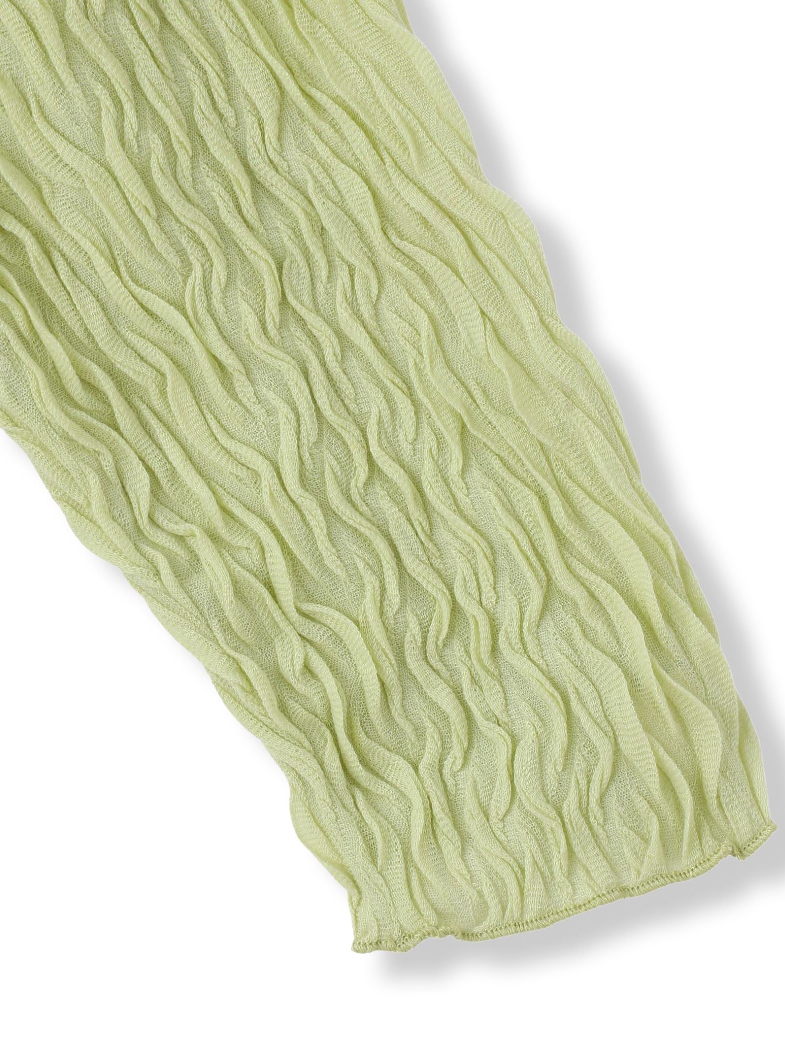 【WEB限定】フリルジャガードクルーネックプルオーバー