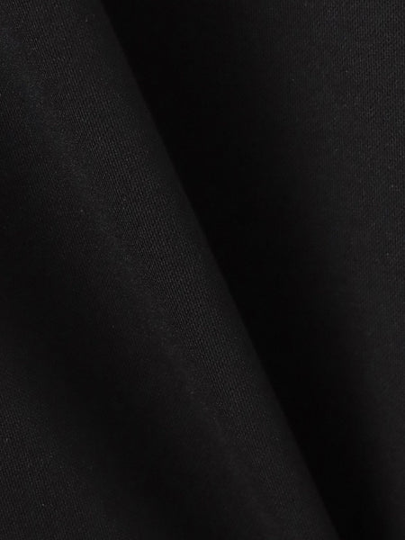 【大きいサイズ】バックサテン切り替えスムースカットソー