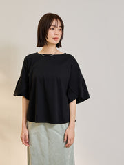 《予約》【連休。涼。軽やかに。】デザイン袖Tシャツ《接触冷感》