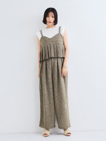 ライトツィード2タックパンツ≪セットアップ対応/手洗い可能≫