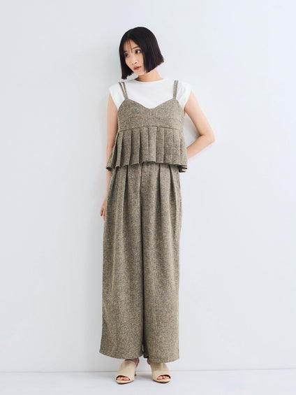 ライトツィード2タックパンツ≪セットアップ対応/手洗い可能≫
