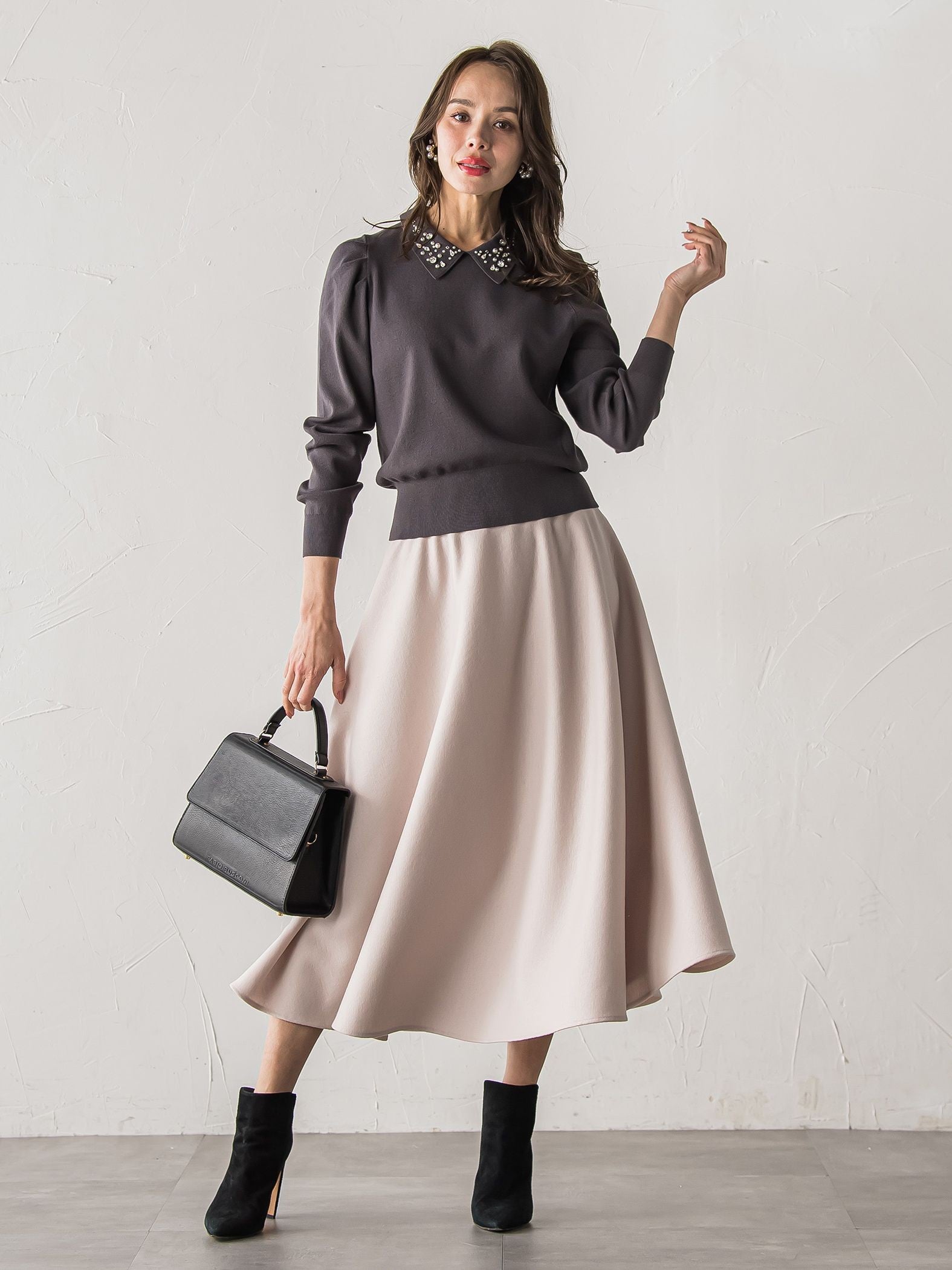 【新色追加】メルトンサーキュラースカート