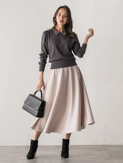 【新色追加】メルトンサーキュラースカート