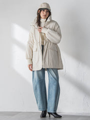 中綿リバーシブルコート≪手洗い可能≫