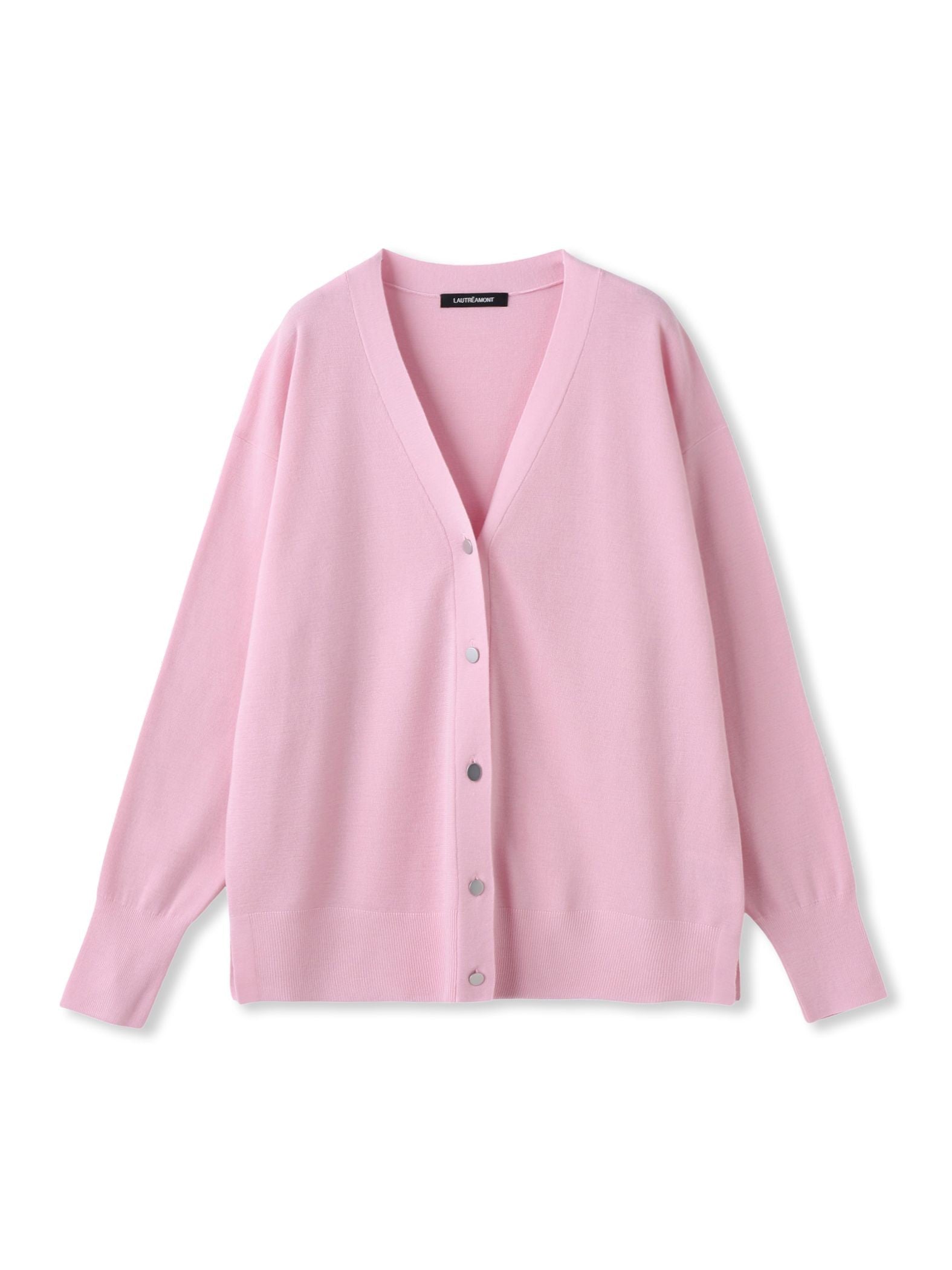 【Brisbane】 Vネックカーディガン≪洗える≫