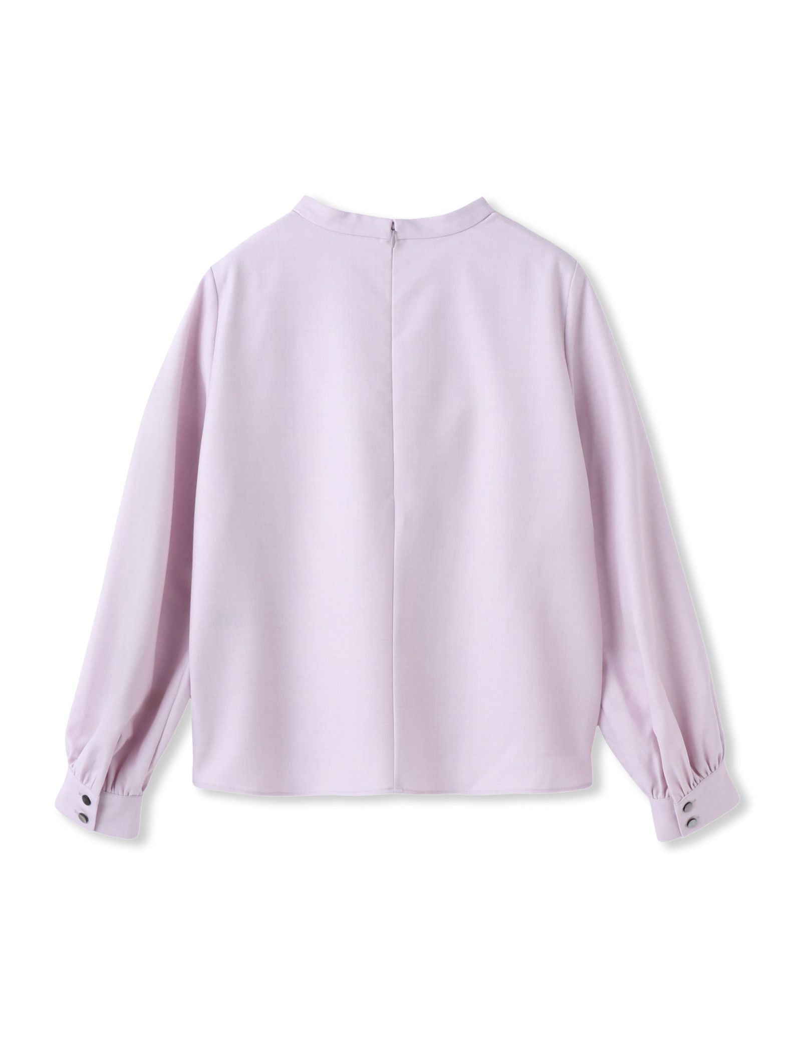 ウールブレンドストレッチブラウス≪セットアップ対応/手洗い可能≫