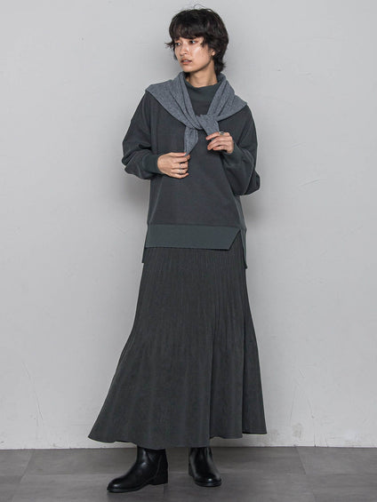 【楽・美・軽】ハイネックプルオーバー≪手洗い可能≫