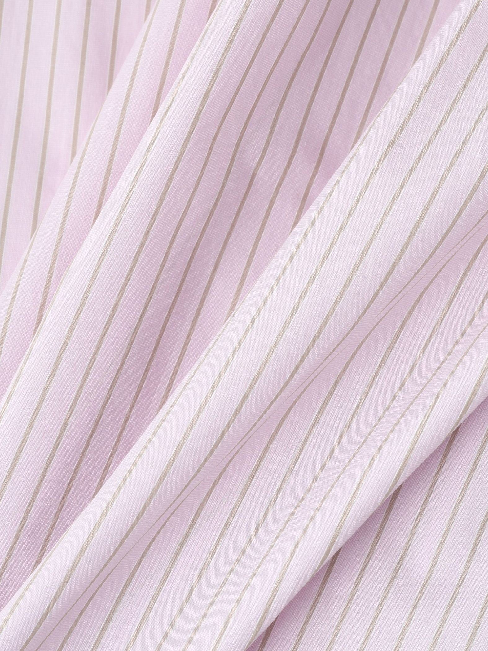 ストライプフーディオーバーシャツ≪手洗い可能≫