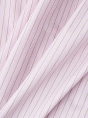 ストライプフーディオーバーシャツ≪手洗い可能≫