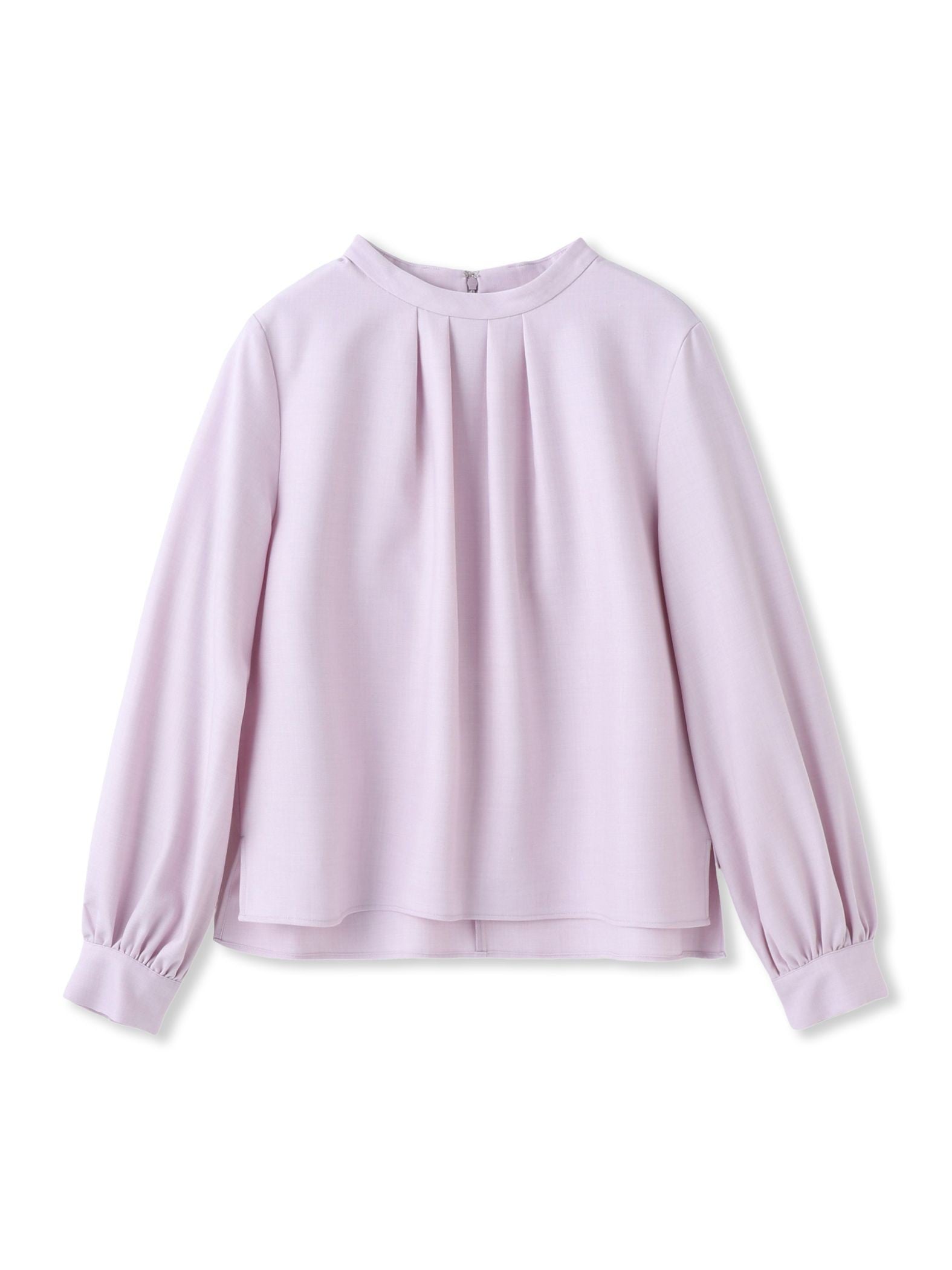 ウールブレンドストレッチブラウス≪セットアップ対応/手洗い可能≫