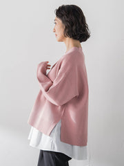 【WEB限定カラーあり】スポンディッシュニットカーディガン