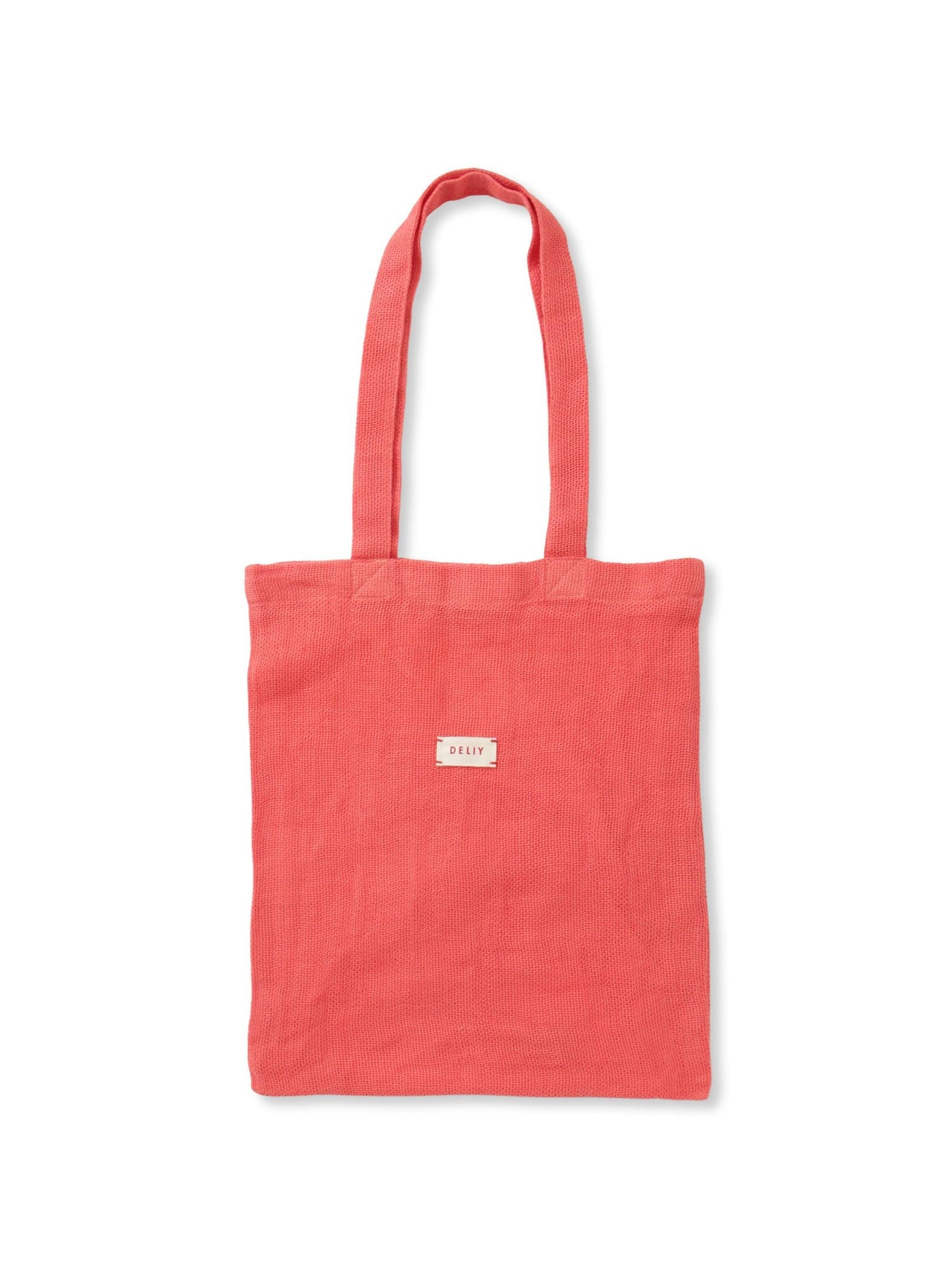 【WEB限定】【DELIY】LINEN RAMIE LENO WEAVE SHOULDER BAG