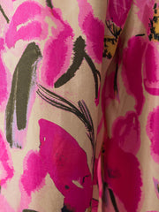 IPEKERフラワープリントイージーワイドパンツ