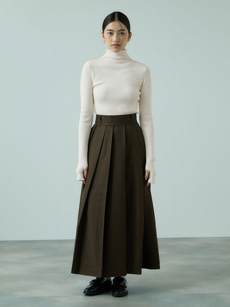 サムホールハイネックニットプルオーバー≪手洗い可能≫