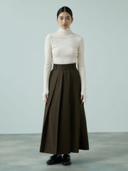 サムホールハイネックニットプルオーバー≪手洗い可能≫