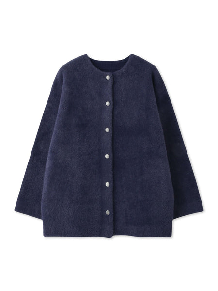 フェレットタッチWフェイスニットジャケット≪手洗い可能≫