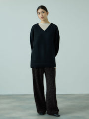 ブラッシュレースイージーワイドパンツ≪手洗い可能≫