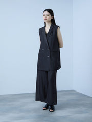 【シーズンレス】ナイロンツイルデニムベスト