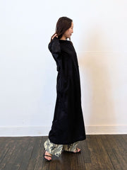 《予約販売》sheer long dress 　【日本製】