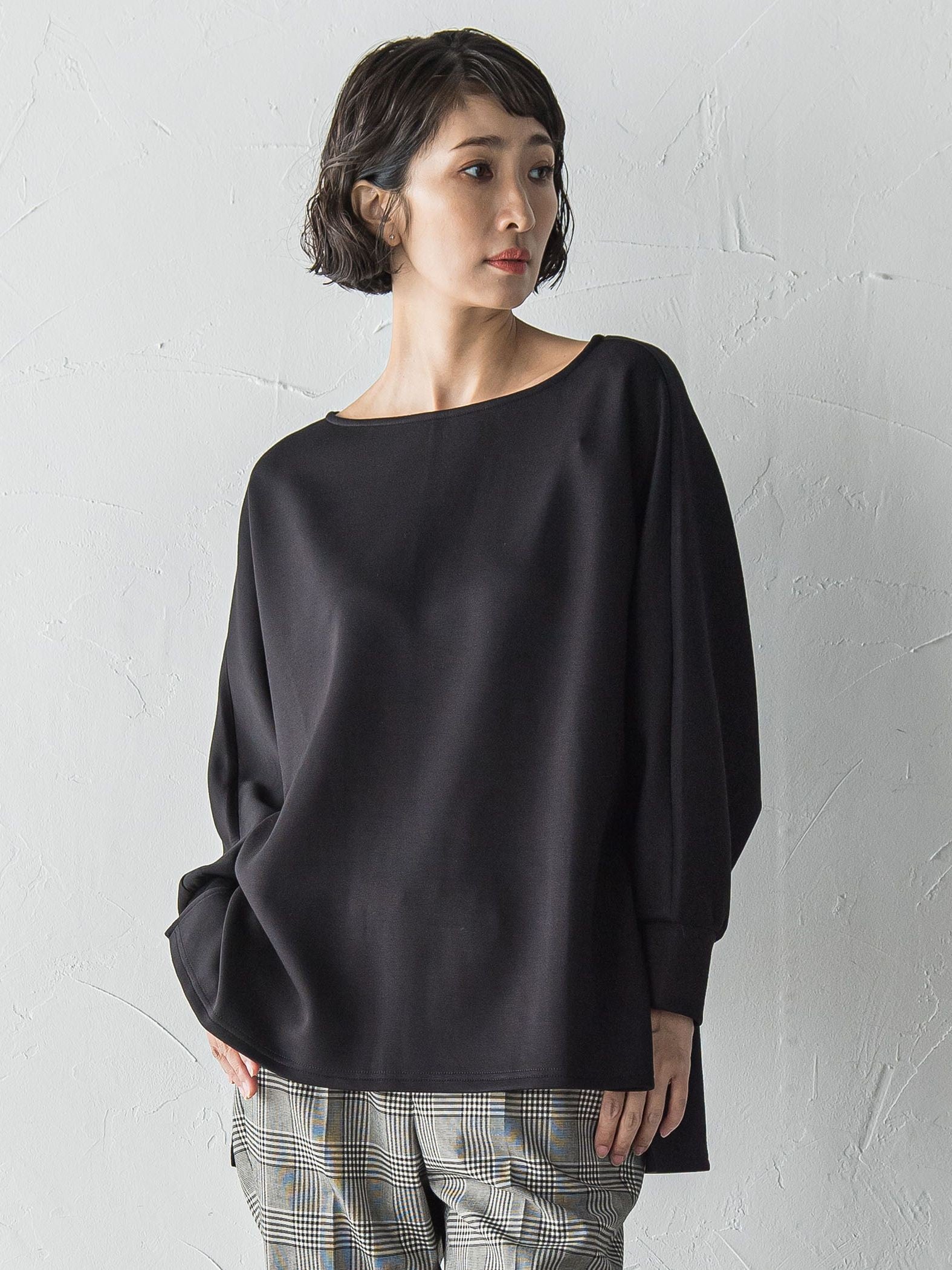 【WEB限定】”もっちり素材”ダンボールドルマンプルオーバー≪手洗い可能≫