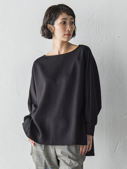【WEB限定】”もっちり素材”ダンボールドルマンプルオーバー≪手洗い可能≫