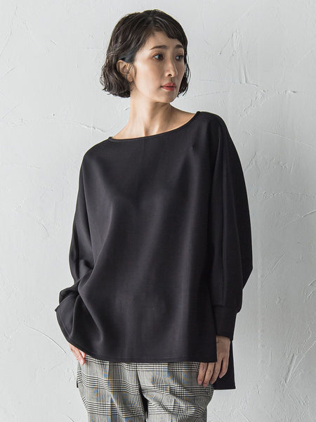 【WEB限定】”もっちり素材”ダンボールドルマンプルオーバー≪手洗い可能≫