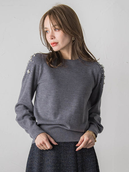 ショルダービジューニット