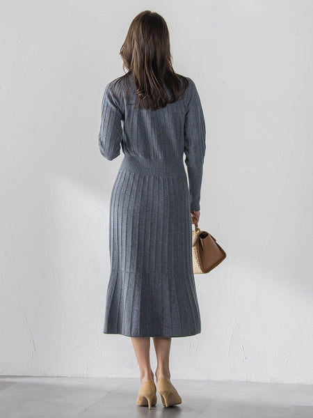 ニットワンピース