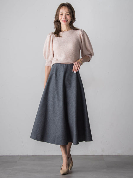 ラメシャギーニット≪手洗い可能≫