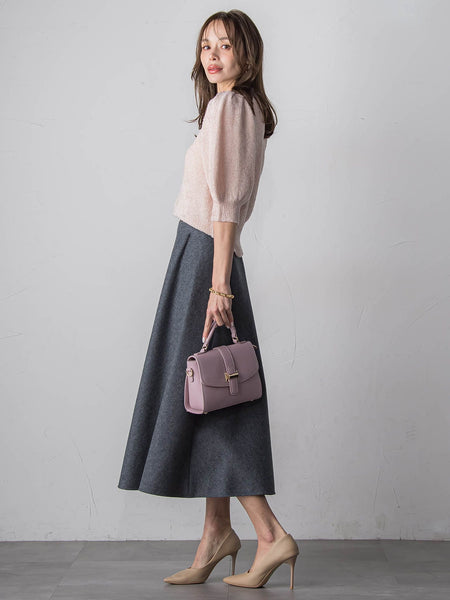 ラメシャギーニット≪手洗い可能≫