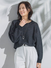【WEB限定】ぽこぽこワッフルニット