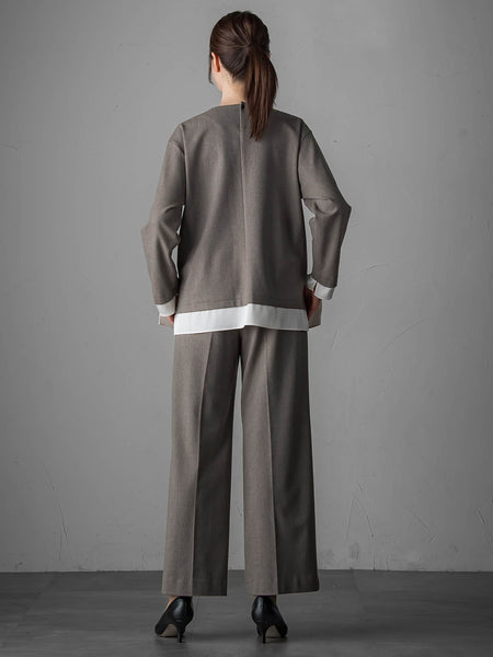 【大きいサイズ】ピクシエスタVネックブラウス