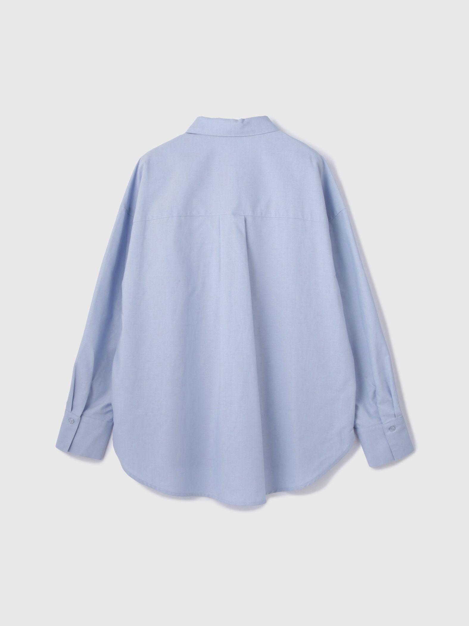 オックスミニフリルシャツ≪手洗い可能≫