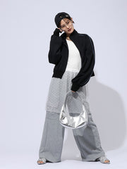 【ENIM BY VICKY】前開きZIPトラックジャケット《手洗い可能》