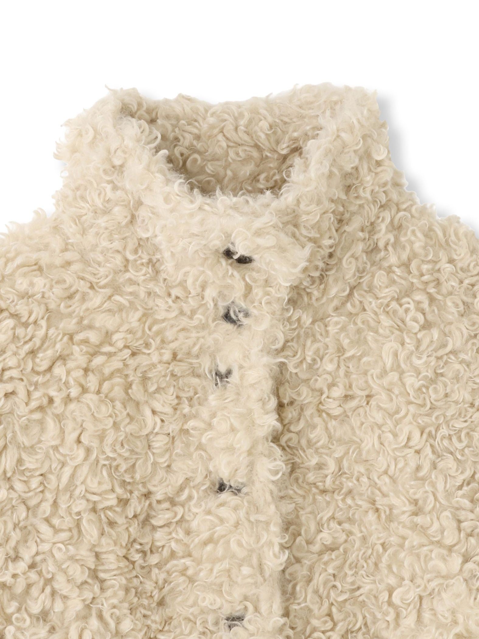 プードルフェイクファーブルゾン