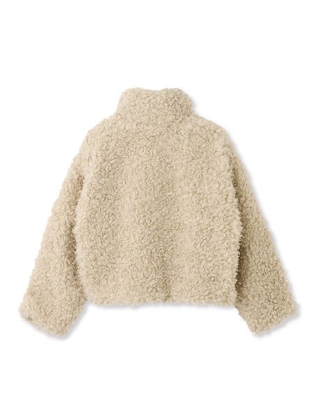 プードルフェイクファーブルゾン