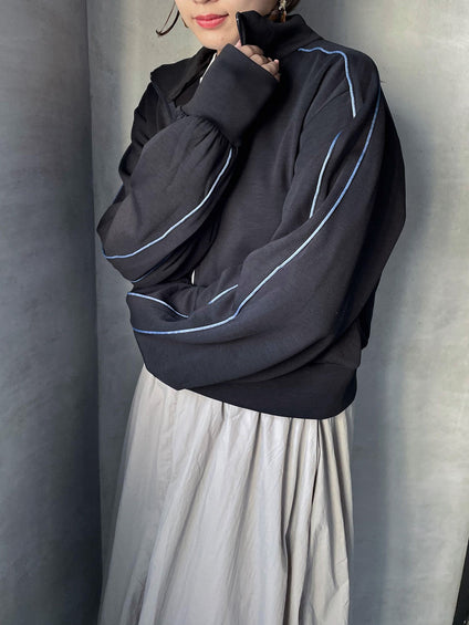 【ENIM BY VICKY】前開きZIPトラックジャケット《手洗い可能》