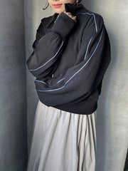 【ENIM BY VICKY】前開きZIPトラックジャケット《手洗い可能》