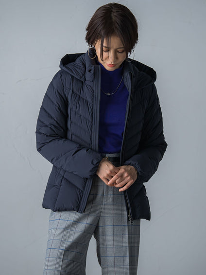 【ショート丈】ストレッチダウンコート