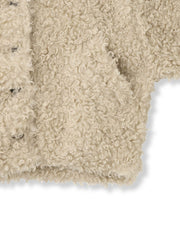 プードルフェイクファーブルゾン