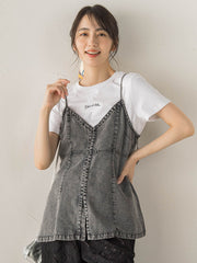 Air DENIM キャミビスチェ